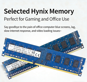 <span class=keywords><strong>DDR3</strong></span> 4GB 2Rx8 PC3L-12800U SK Desktop-Arbeitsspeicher Günstiger Preis Getesteter Gebrauchter RAM Speicher Computer-Teile für Desktop HMT451U6BFR8A-PB - Product Image 2