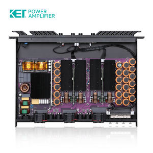Amplificateur de puissance professionnel KET DP412 1u 1200W amplificateur audio 4 canaux amplificateur de son de classe d pour plusieurs occasions - Product Image 4