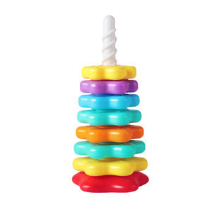 Anello Musicale Girevole Arcobaleno in Plastica per Bambini, Giocattolo Educativo per 0-24 Mesi - Product Image 5