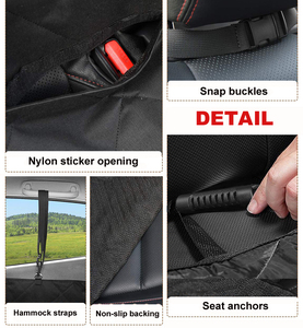 Accesorios Personalizados para Mascotas, Funda Impermeable para Asiento de Coche para Perros, Fabricada con Tela Oxford 600D y Cierre Flexible - Product Image 1