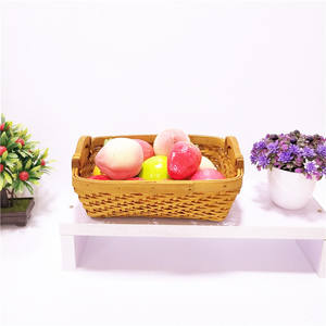 Bandeja <span class=keywords><strong>de</strong></span> Servicio para Pasteles y Postres Estilo Europeo, Tejida a Mano, Clásica, Cuadrada, <span class=keywords><strong>de</strong></span> Madera, para el Hogar, <span class=keywords><strong>Cesta</strong></span> <span class=keywords><strong>de</strong></span> Almacenamiento para Picnic - Product Image 1