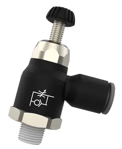 SPEED CONTROLLERS VALVE Pneumatic fittings like parker legris