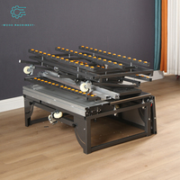 WanJia WJ480 Scie à table coulissante Scie à panneaux verticale Machine à couper le bois Scie circulaire avec composants de moteur de style horizontal