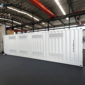 ตู้คอนเทนเนอร์บรรทุกสารเคมีอันตราย ขนาด 40 ฟุต 40' แบบเปิดประตูด้านข้าง รุ่น DG  ผลิตจากเหล็กคอร์เทน-เอ  พื้นแบบมีโครงเหล็ก  ความจุ 65 ลูกบาศก์เมตร ยี่ห้อ JUNYANG - Product Image 4