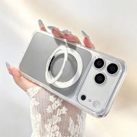 Coque de téléphone antichoc intégrale avec anneau magnétique et béquille, effet mat, pour Apple iPhone 18 Pro Max, 18 Pro, 17 Pro Max, 16 Pro Max