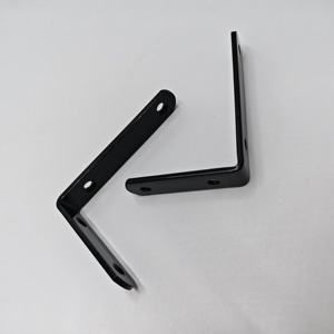 Steel L Corner Braces Angle <strong>Bracket</strong> <strong>for</strong> <strong>Shelves</strong> Furniture Wood - Product Image 6