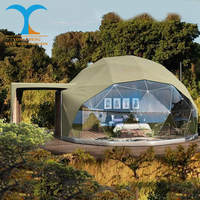 6m dôme pvc couverture de toit dômes géodésiques à vendre tente camping en plein air igloo dôme tube chaud en plein air