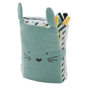 <span class=keywords><strong>Libro</strong></span> de Tela Interactivo Personalizado para Educación Temprana, Resistente al <span class=keywords><strong>Agua</strong></span>, Juguetes para Bebés, Libros de Tela Suaves para Niños - Product Image 1