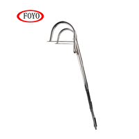 Échelle de bateau FOYO de haute qualité en acier inoxydable, échelle télescopique pour yacht, échelle de quai, escalier marin pour bateau/yacht