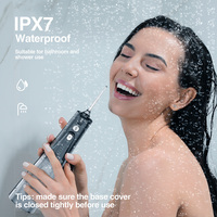 OEM 5 Modes 130psi 300ml IPX7 Flossing Jet Deep Clean Wireless Dental Water Flosser Portable Oral Irrigator pour Voyage