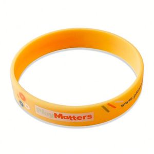 Pulseras Promocionales Personalizadas de Silicona Elástica Resistentes al Agua, Pulseras de PVC - Product Image 3