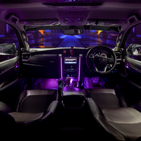 Pour Toyota FORTUNER : Éclairage d'ambiance LED, éclairage intérieur amélioré, accessoires auto, Symphony LED