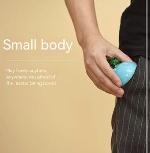 Mainan Anjing Kucing Pintar Interaktif Ramah Lingkungan Berbahan ABS Tahan Lama, Bentuk Donat, Otomatis Melacak Gerakan, Mainan Kunyah - Product Image 5