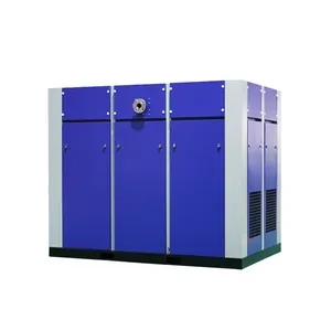 oil free 15 kw 110kw 132kw 160kw 185kw 200kw air rotary screw air compressor