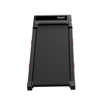 Tapis de course compact et portable YUNPAO avec moteur électrique intelligent DC 2.0HP, inclinaison automatique et écran LED pour la maison