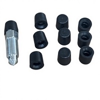 Vis de vidange d'huile et d'échappement en alliage de titane TC4 M10 M8 M7 M6 pour moto, compatibles avec les vis de purge de cylindre Carberry / Brembo