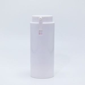 ขวดปั๊มสุญญากาศแบบเปลี่ยนได้ PP AS 50 มล. ดีไซน์ใหม่ สีดำคู่ สำหรับเครื่องสำอาง ขวดครีมบำรุงผิวหน้า 30 มล. สำหรับเซรั่ม - Product Image 4