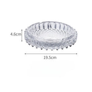 Cenicero de cristal de gama alta moderno de venta directa de fábrica para uso en la sala de estar del hogar - Product Image 4