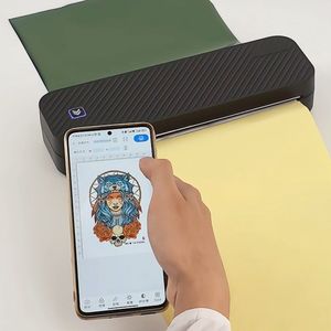 <span class=keywords><strong>Impresora</strong></span> de Bolsillo Inalámbrica Portátil A4 del Fabricante, <span class=keywords><strong>Mini</strong></span> <span class=keywords><strong>Impresora</strong></span> Térmica Bluetooth para Oficina/Hogar/Fotos/Tatuajes - Product Image 4