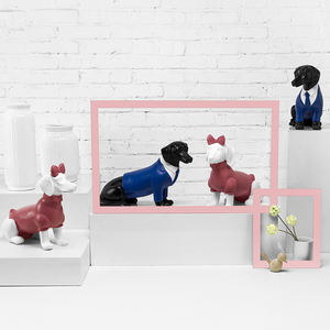 素敵な犬の形をした安価なプラスチック製犬マネキン、在庫あり、小型犬マネキン、ウィンドウディスプレイ用、バディ-Wマネキン人形販売中 - Product Image 3