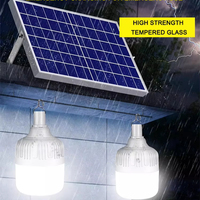 100w 20w solaire avec un joli motif Dob Led ampoule 9 Watt ampoule solaire 24v/12/36/48 ampoules infrarouges à mode automatique