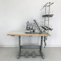 Machine à coudre industrielle multi-aiguilles à point noué VC008 pour ceintures et bandes élastiques