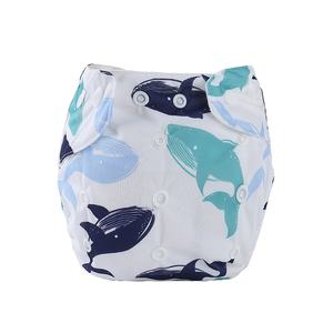 <span class=keywords><strong>Pantalones</strong></span> de pañales impermeables para recién nacidos, <span class=keywords><strong>pantalones</strong></span> con estampado de niños para niños y niñas, pañales de tela suaves y lavables para bebés nuevos - Product Image 3