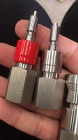 Raccord rapide Swagelok en acier inoxydable GT-QC à surface lisse, série QC, pour tour à métaux