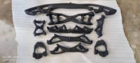 Approvisionnement direct usine, prix bas : Ensemble de 8 poignées Mag Grip pour lat pulldown, accessoires multi-grip pour machine à câble, barre de rame, accessoires de gym pour entraînement du dos