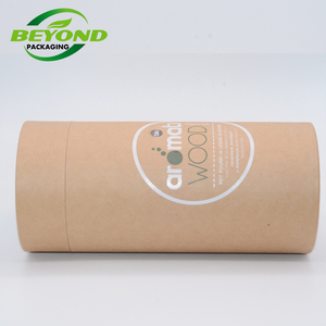 Tùy Chỉnh Thiết Kế Logo Sinh Thái Thân Thiện Với Xi Lanh Bao Bì Giấy Kraft Ống Hộp Giấy Vòng Trà Bao Bì Ống Với Rõ Ràng PVC Cửa Sổ - Product Image 5