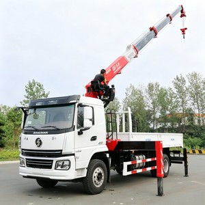 รถบรรทุกติดเครน Shacman 4x2 10 ตัน ประสิทธิภาพสูง พร้อมเครนบูมแบบแข็ง  เครื่องยนต์ Weichai และเกียร์แบบเร็ว - Product Image 6