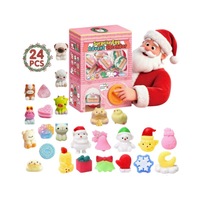 Kit de construction en plastique ABS sur le thème des animaux, 24 pièces, jouet DIY avec surprise pour les 14 ans et plus