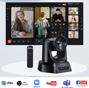Système <span class=keywords><strong>de</strong></span> caméra PTZ flexible TONGVEO 1080P 60fps/4K avec zoom optique 3X et suivi automatique pour la vidéoconférence <span class=keywords><strong>en</strong></span> <span class=keywords><strong>ligne</strong></span> des églises - Product Image 2