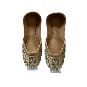 BS INTERNATIONAL Women's Traditional Design Leather Shoes Custom Embroidery Genuine Leather Upper Midsole Elastic Fashion Trend - Product Image 1