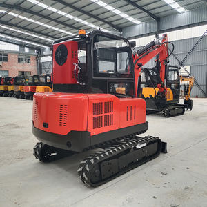 Mini excavadora sobre orugas de alta eficiencia con certificación EPA EURO5, pluma oscilante para ingeniería pequeña - Product Image 6