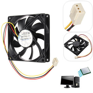 Смарт-электроника, 12 В, <span class=keywords><strong>3</strong></span> провода, 60 мм * 60 мм * 15 мм, охлаждающий кулер для ПК, компьютерный корпус, вентилятор процессора - Product Image 3