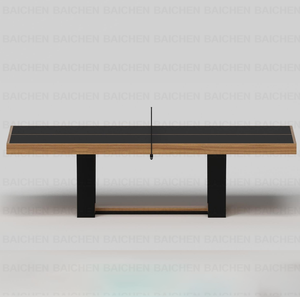 <span class=keywords><strong>Table</strong></span> <span class=keywords><strong>de</strong></span> <span class=keywords><strong>tennis</strong></span> <span class=keywords><strong>de</strong></span> <span class=keywords><strong>table</strong></span> professionnelle en bois massif, OEM ODM, logo personnalisé, taille sur mesure pour la maison, le bureau, le club, les jeux <span class=keywords><strong>de</strong></span> loisirs en intérieur, vente en gros - Product Image 3