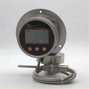 1% <span class=keywords><strong>Pt100</strong></span> Digitale Bimetaalthermometer 4 ''Display Roestvrijstalen Sonde Industriële Temperatuurdrukmeter Oem Odm Ondersteund - Product Image 6