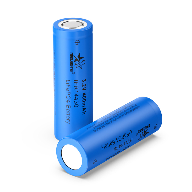 3.2v 400mah Lfp 3.2v Lithium Ion Batteries 14430 Cylindrical Lifepo4 Battery Cell for Ev Electric Vehicle Energy Storage