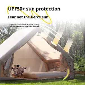 خيمة أكسفورد مضادة للماء قابلة للنفخ جديدة للخارج عبر الحدود للتخييم معدات كابينة ذات سعة كبيرة سميكة متعددة الأشخاص - Product Image 3