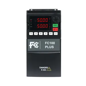 0.4kW ~ 160kW China OEM ODM Tensão 220V/380V/1/3 Fase 50Hz/60Hz Variador Freqüência Inversor FC100P