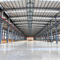 Structures d'entrepôts modulaires en acier modernes pour immeubles d'appartements, bureaux, ateliers, entrepôts, usage multi-usage