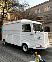 Viennese Schnitzel Cart Alat Penghalus Daging Palu Penghancur Lemon Keranjang Lemon Truk Makanan Listrik Tahan Karat Gaya Klasik Vintage untuk