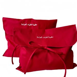 Pochette de rangement haut de gamme en coton de 8 oz avec cordon, idéale pour manteaux et sous-vêtements - Product Image 1