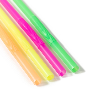 القش المنحني الإبداعي الملون القابل للاستعمال مرة واحدة PP - Product Image 6