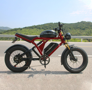 Motocicleta Eléctrica Todoterreno con Neumáticos Anchos de 20 Pulgadas, 52V 1500W 55Ah, Doble Batería y Gran Autonomía para Adultos - Stock en EE. UU. - Product Image 4