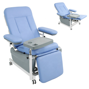 Hastane sandalyeleri yüksek kaliteli manuel ayarlanabilir tıbbi kan toplama bağış infüzyon sandalye hasta diyaliz sandalye nokta - Product Image 1