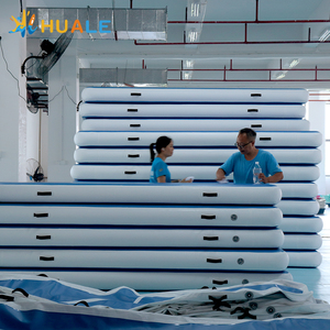 Tapis de Gymnastique <span class=keywords><strong>Gonflable</strong></span> Air Track 3m 10m 15m Personnalisé en Gros pour <span class=keywords><strong>Gym</strong></span> avec Pompe - Product Image 6