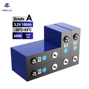 خلية بطارية ليثيوم 3.2 فولت 100 أمبير ساعة من الدرجة A+ للمركبات الكهربائية وتطبيقات تخزين الطاقة المتجددة، خلية ليثيوم فوسفات الحديد 100 أمبير ساعة - Product Image 1