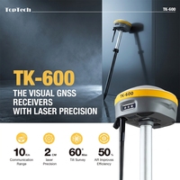 Récepteur GPS RTK GNSS TopTech CGO Landstar CHC Station Totale Rover Base TK600 IP68 -30~70 TOPOGRAPHY